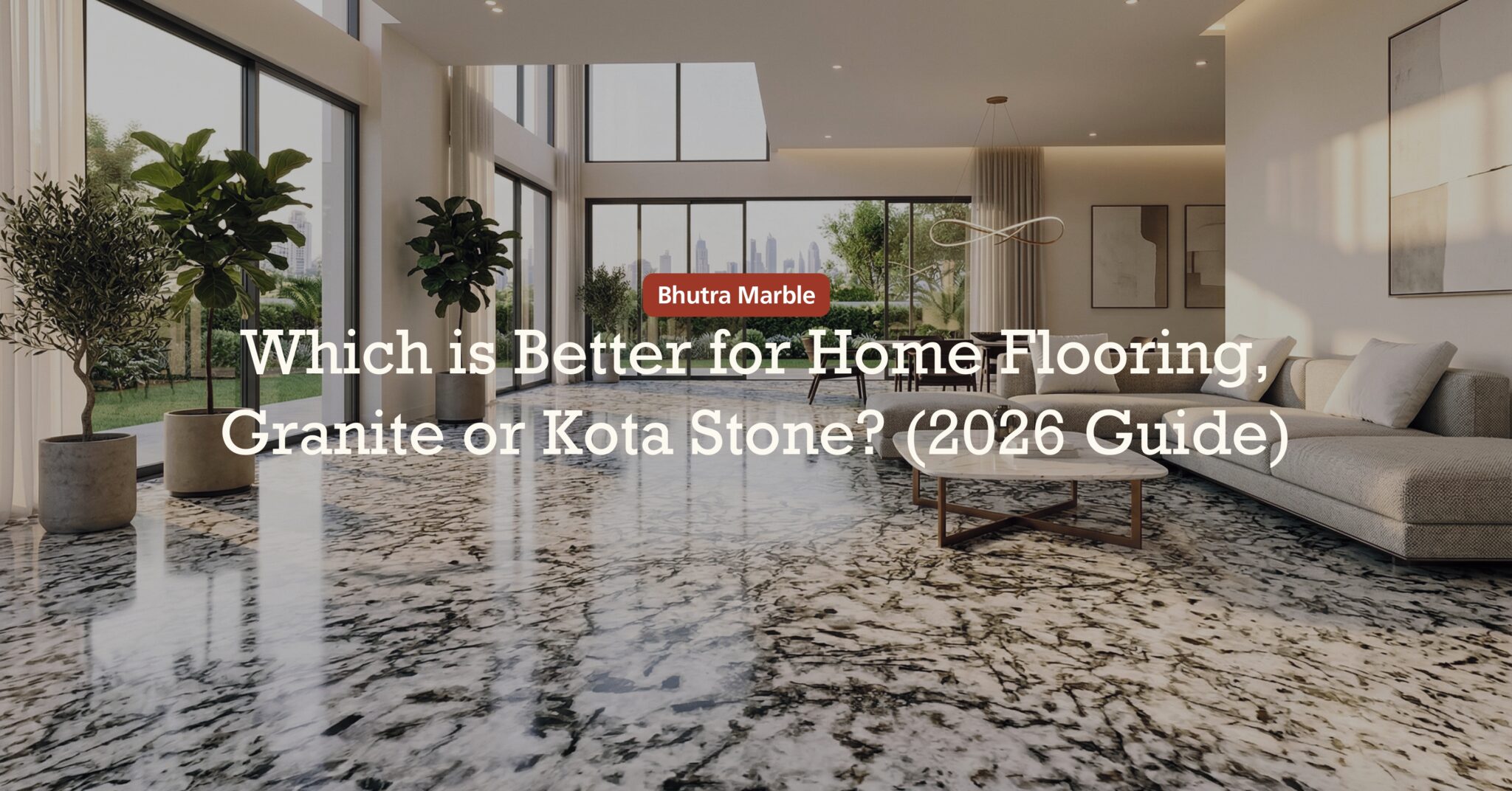 Granite or Kota Stone