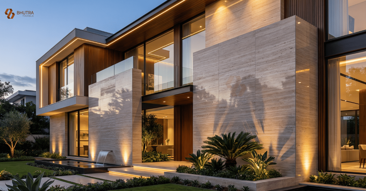 marble for front elevation