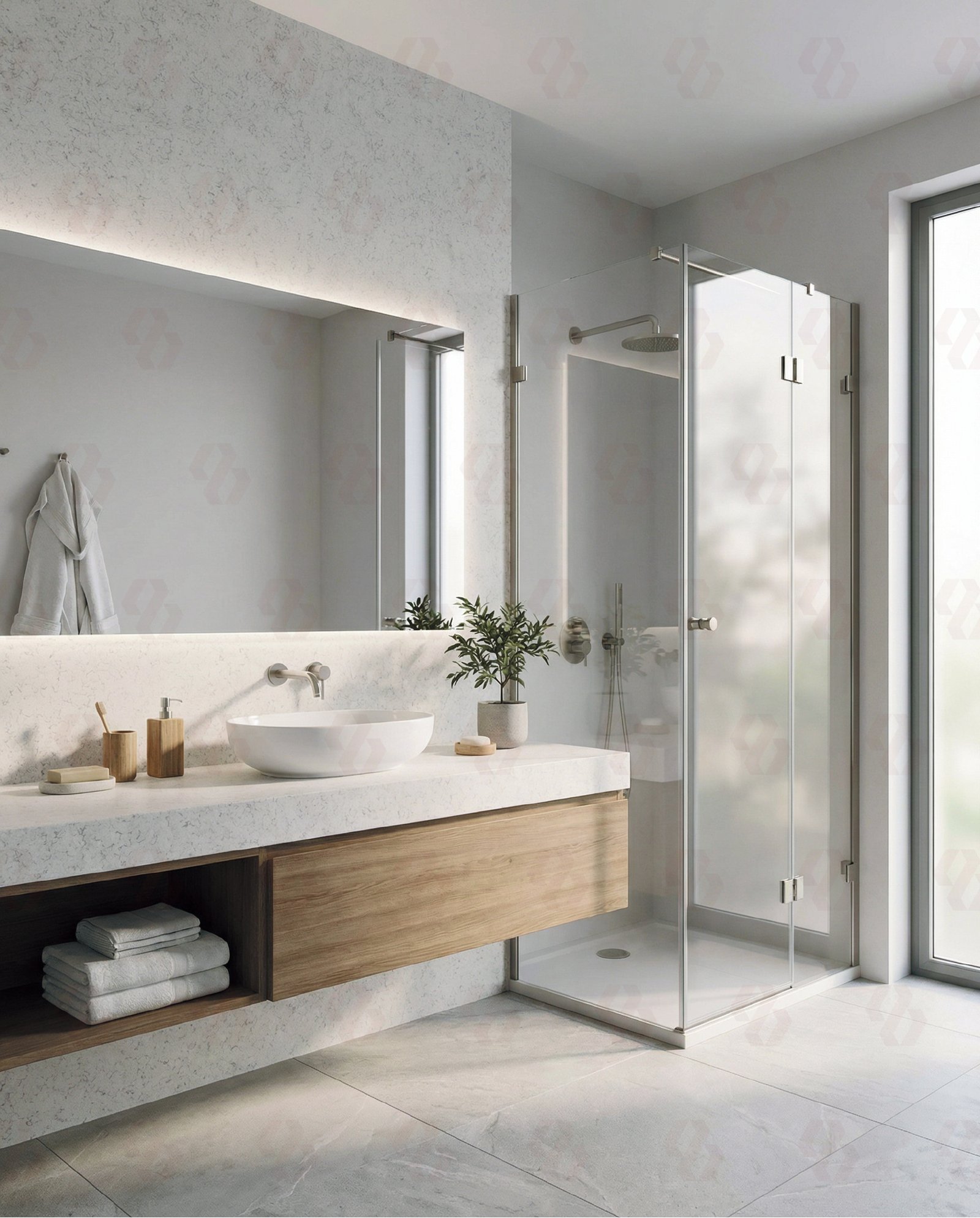 Arctic Grain Quartz(Scallop)