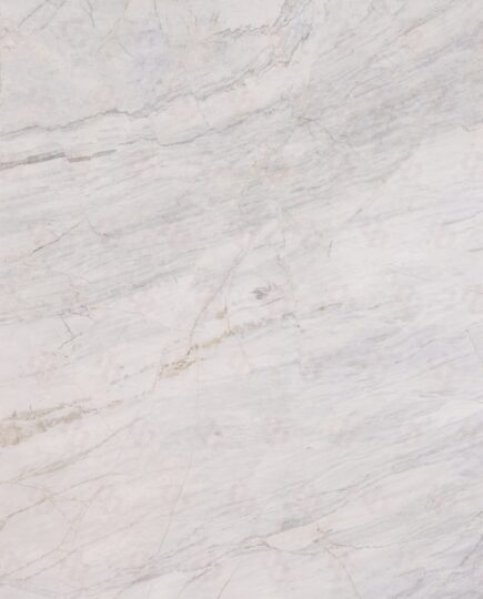 Calacatta Borghini Marble slab with soft grey veining and creamy white background – Italian premium marble for flooring and wall cladding