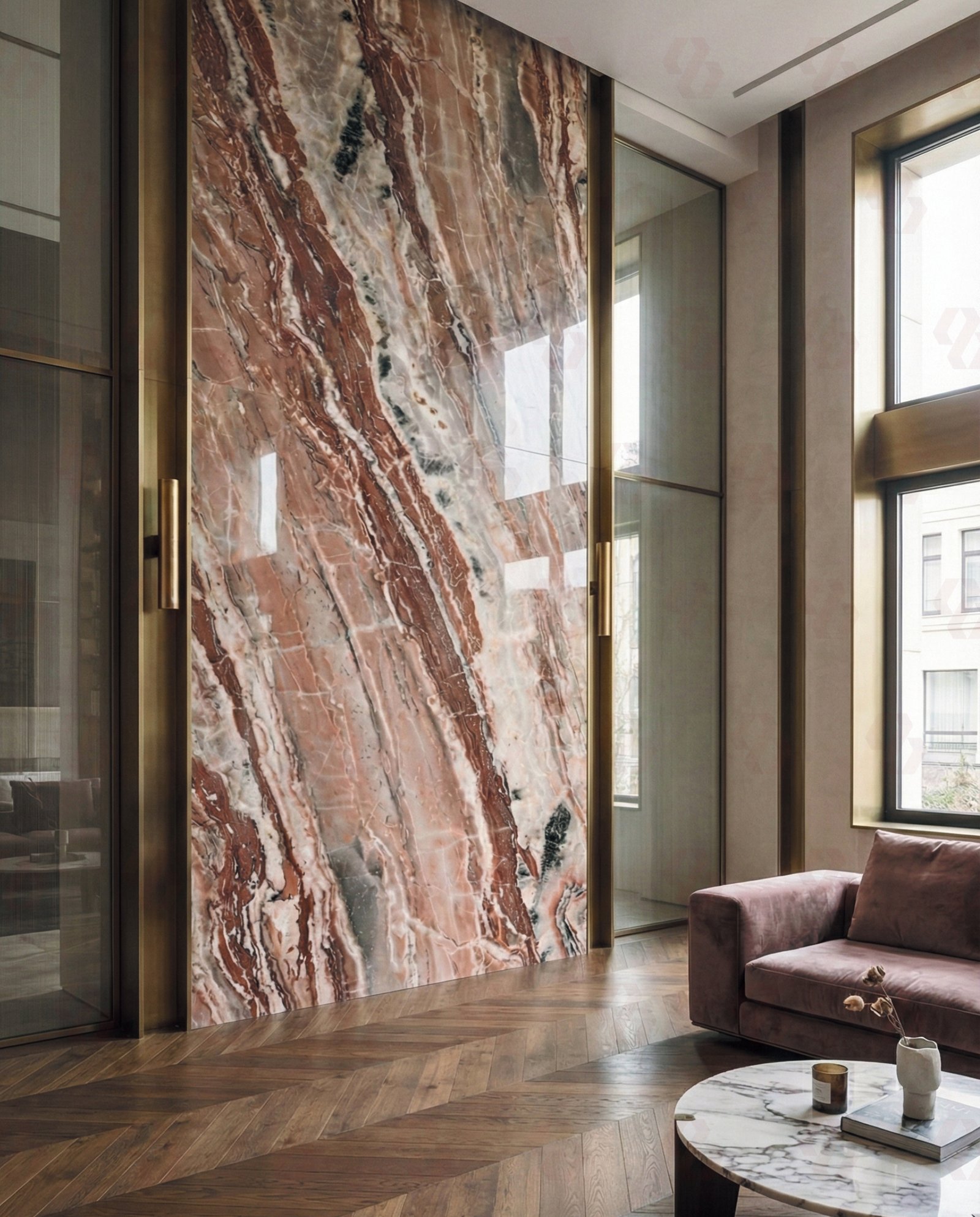 Rosso Orobico Marble