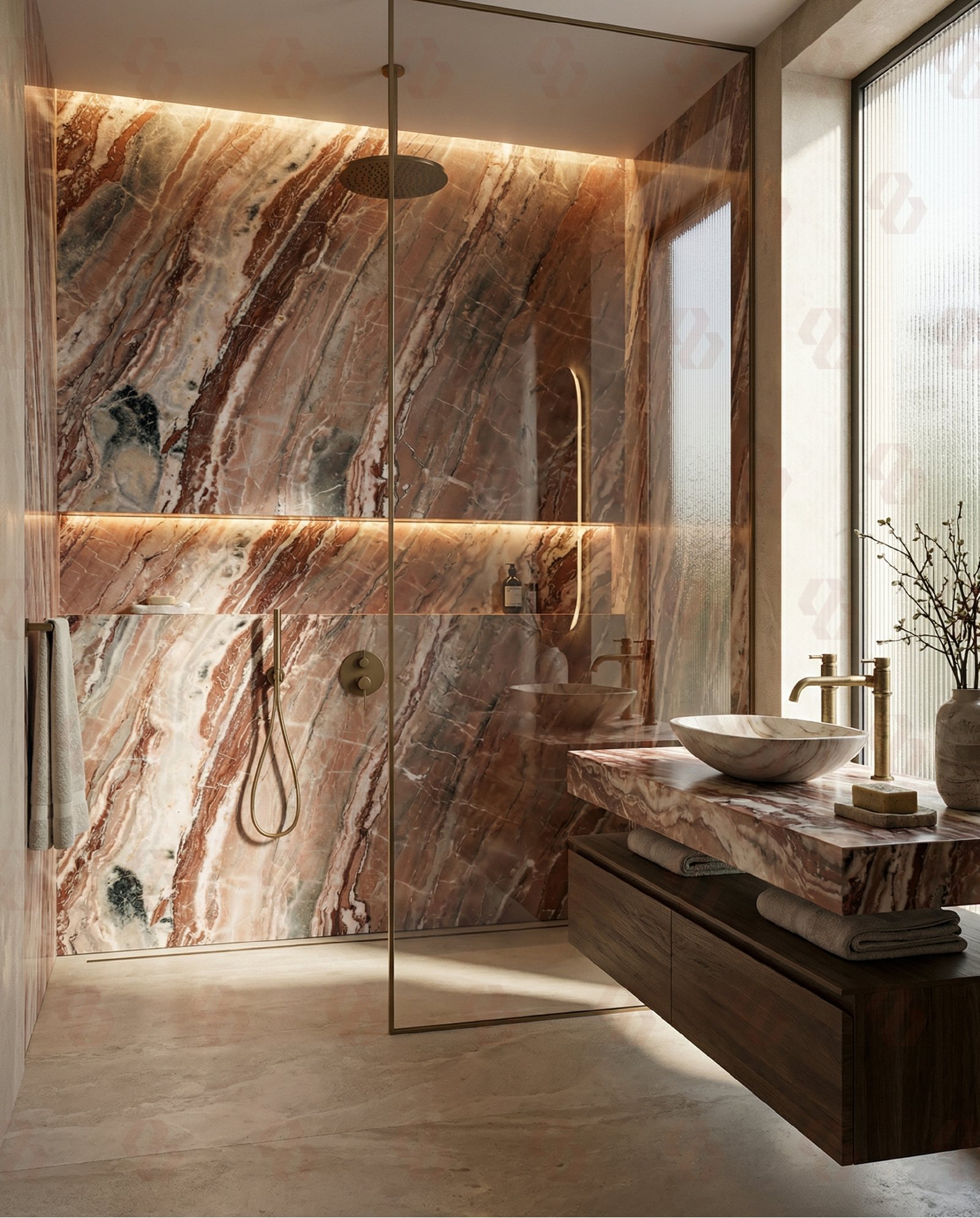 Rosso Orobico Marble