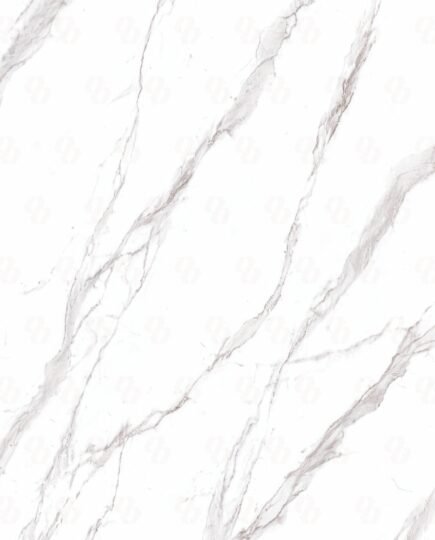 Close-up of Statuario Classico marble texture showing dramatic veining