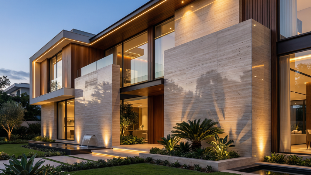 Travertine Marble applications