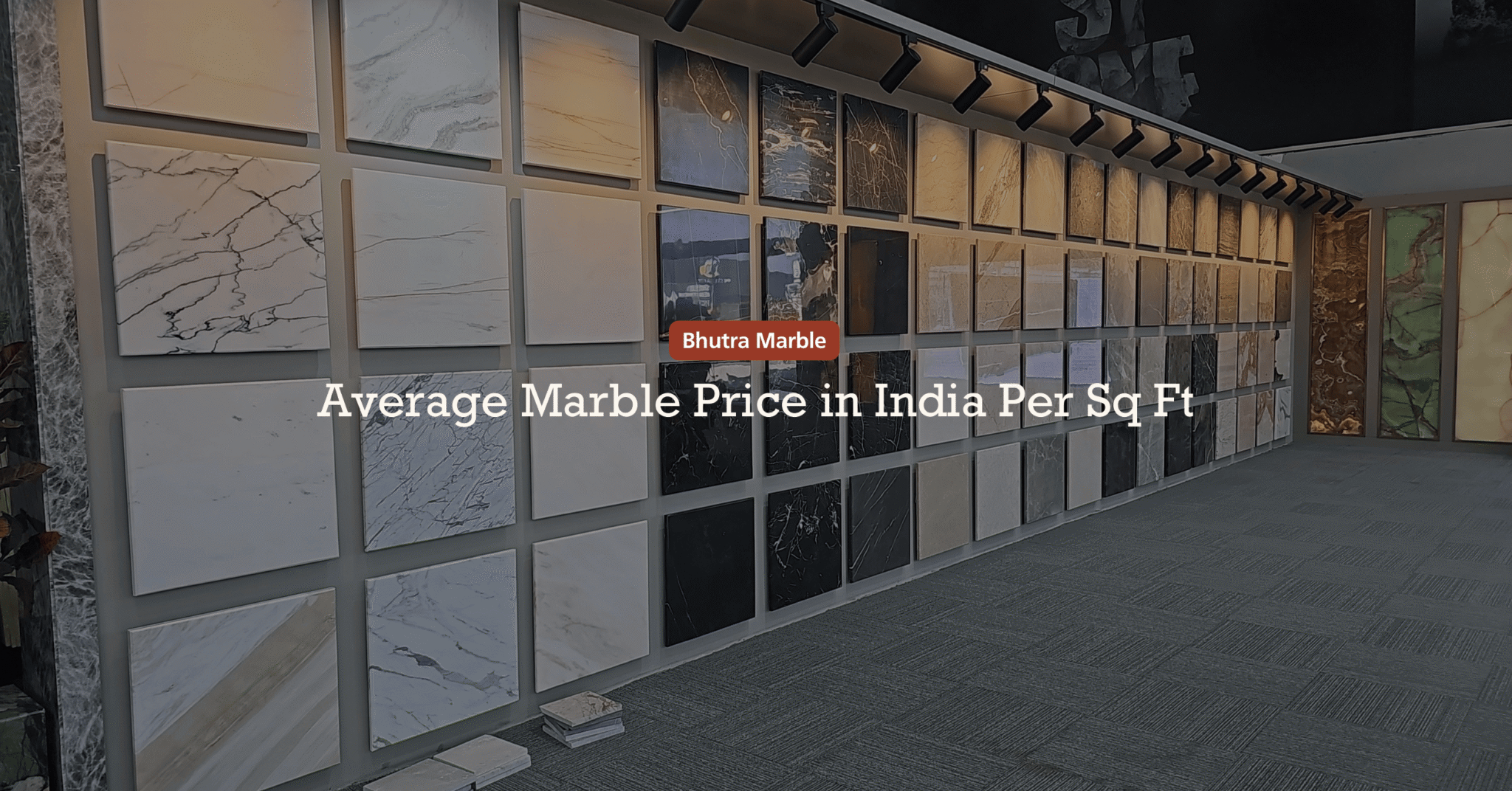 Average Marble Price in India Per Sq Ft