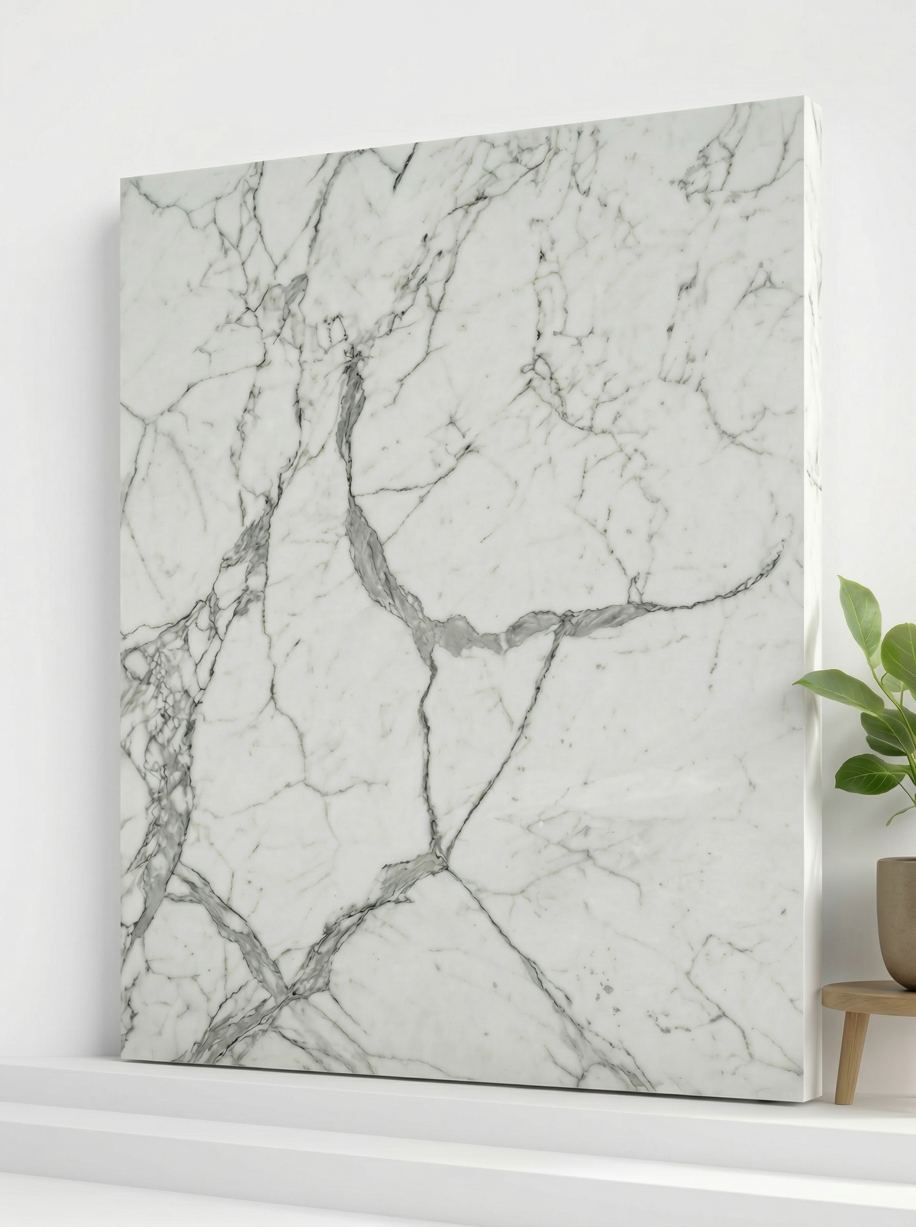MAS treated marble slab processing at Bhutra Marble