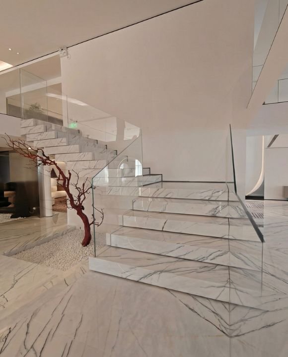Staircase & Lift Lobby Marble