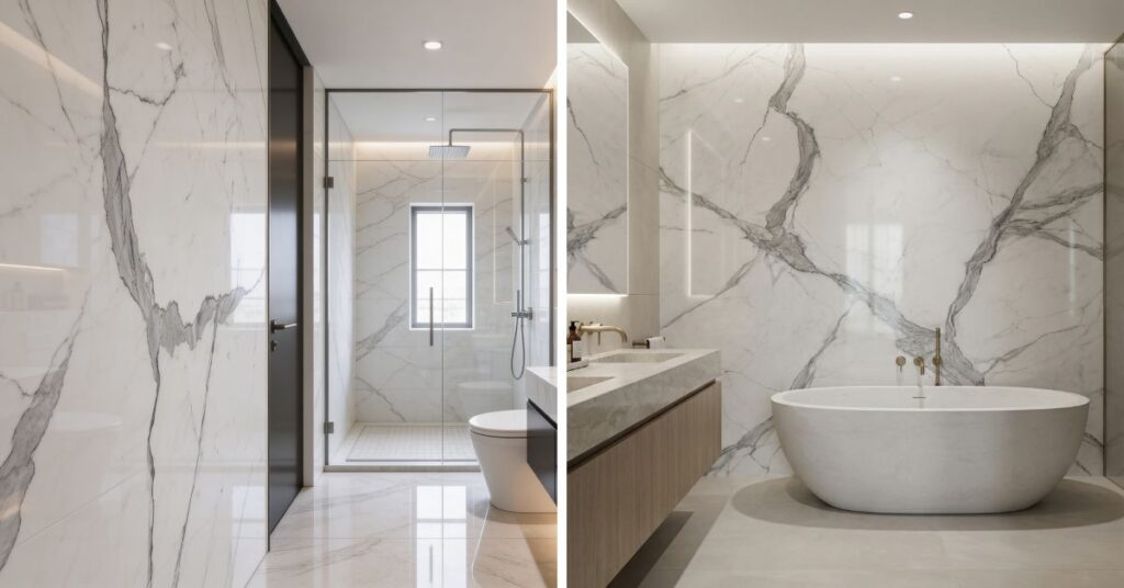 White Marble for Bathrooms