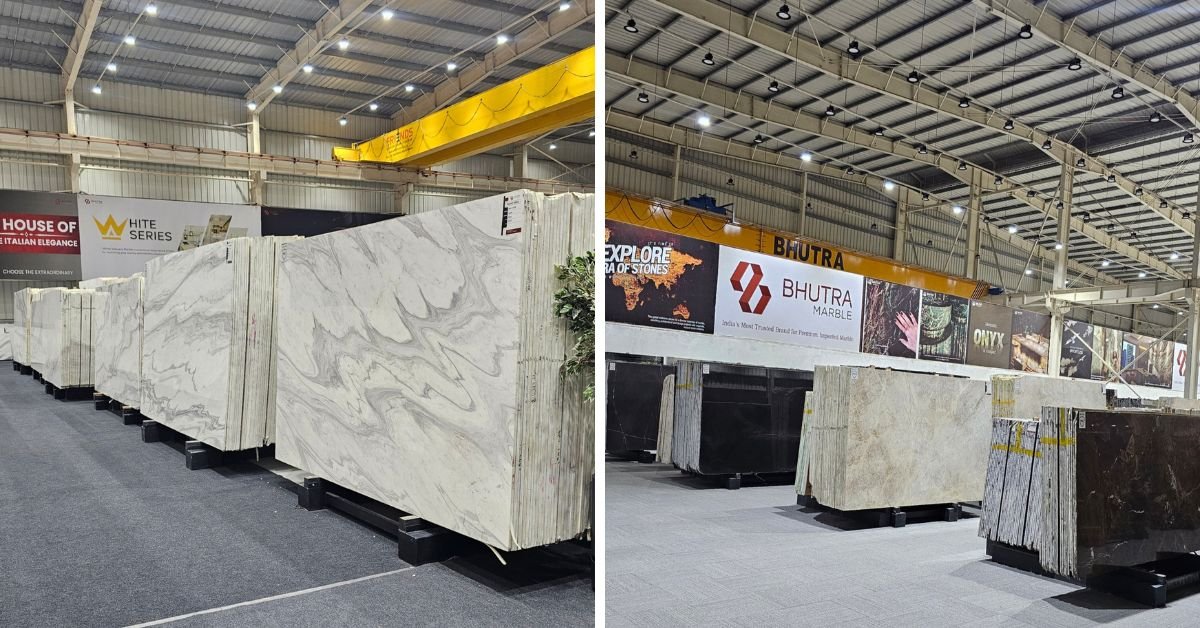 Imported White Marble slabs