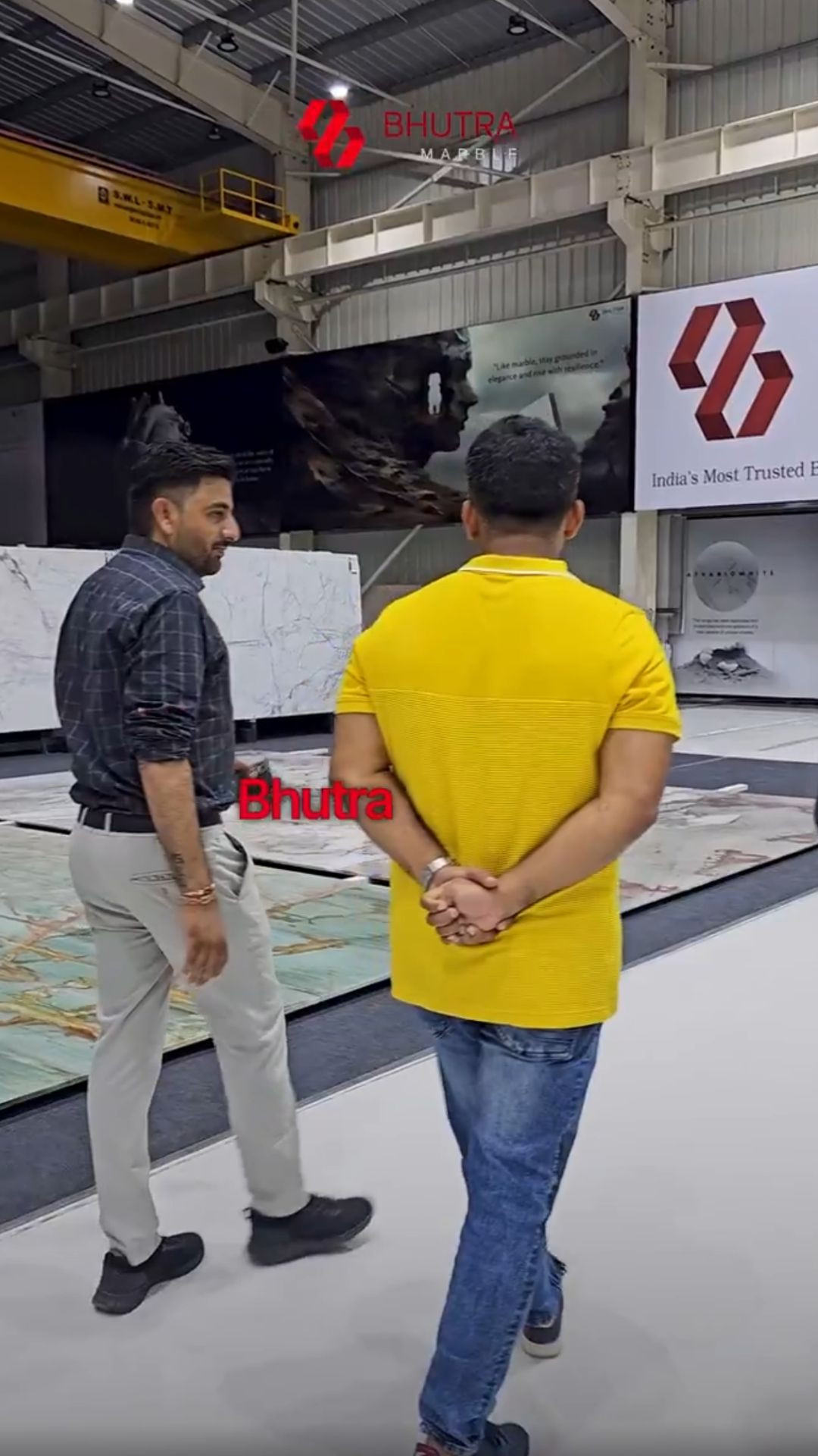 Imported marble supplier checklist with full slab selection at Bhutra Marble Kishangarh