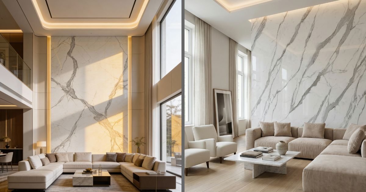 Statuario for Feature Walls and Cladding