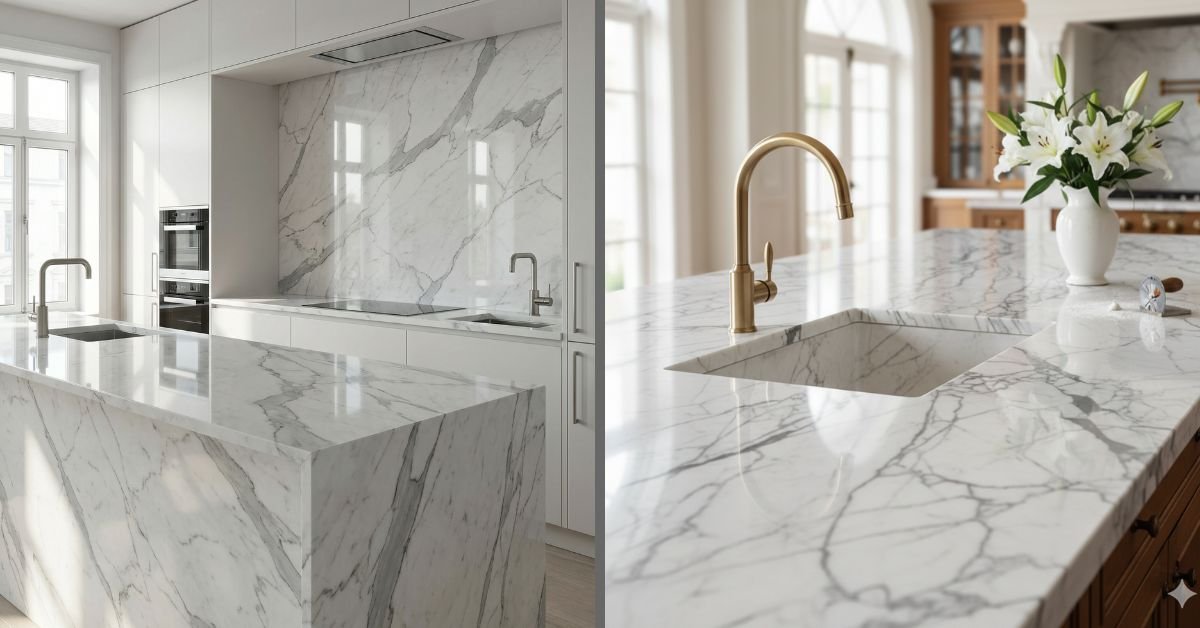 Statuario for Kitchen countertop