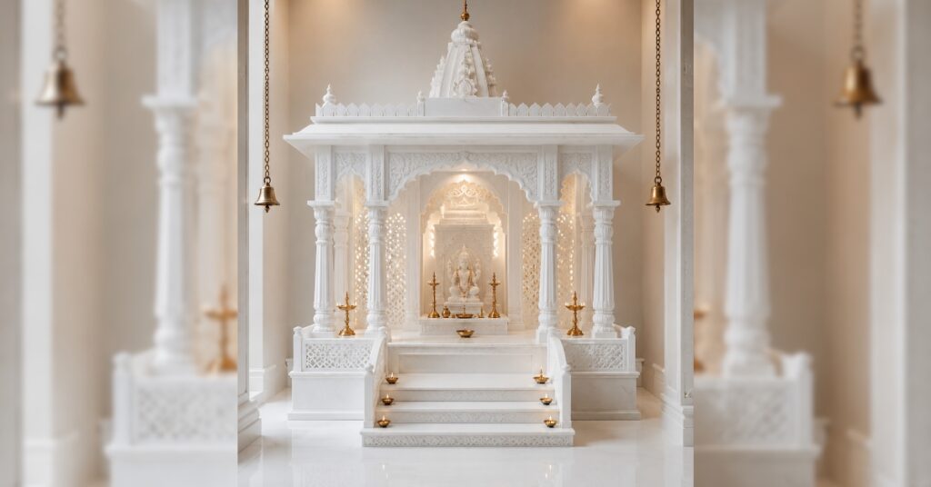 Makrana marble mandir design temple