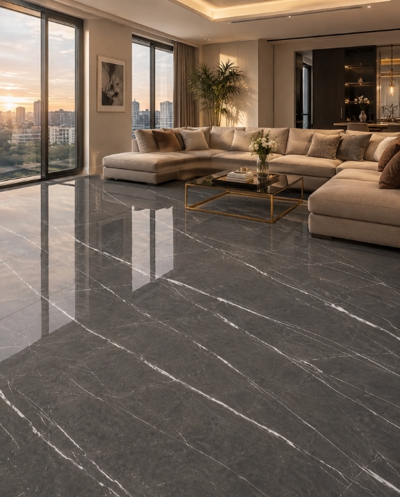 Armani Grey Marble flooring marble
