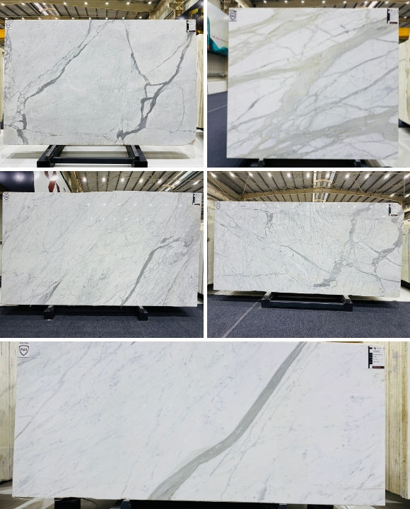 statuario grades comparison five slabs bhutra